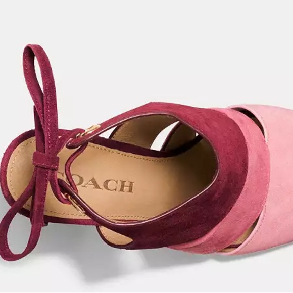 NWT COACH Minetta Colorblock Sandal - Picture 3 of 8